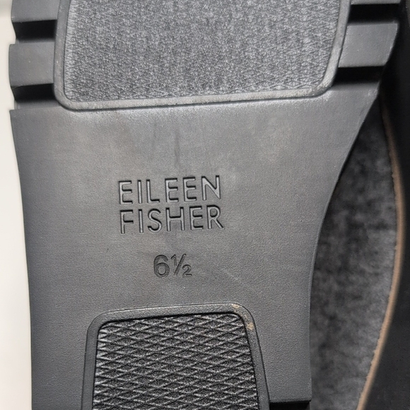 NWOT Eileen Fisher Ells Mohair Platform Loafers - Picture 7 of 7